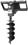 Loader Earth Drill