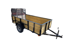 5x10 Wood Side Trailer