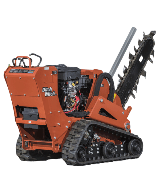 Ditch Witch Trencher with Tracks